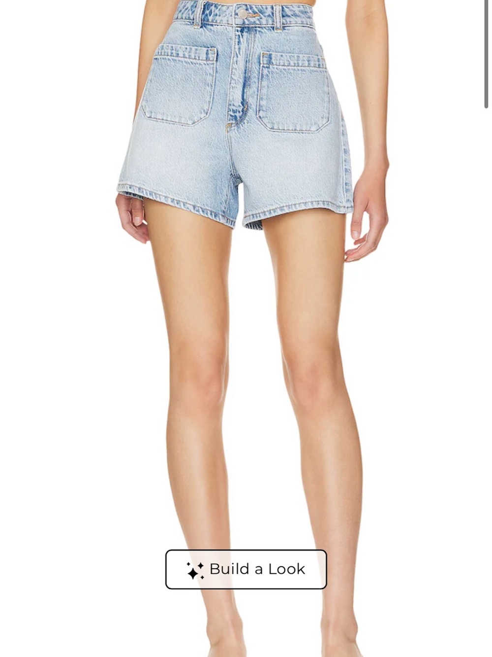 ROLLA'S Mirage High Rise Denim Shorts